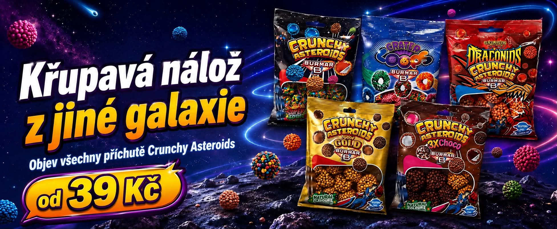 Křupavá nálož – výběr křupavých snacků